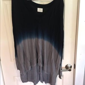Urban Outfitters long sleeve high low shirt